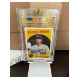 Shohei Ohtani 1959 Topps Graded Gem Mint 10