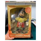 Vintage Talking Mickey Mouse Toy In Box