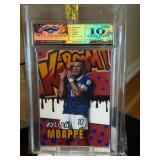 Kylian Mbappe KABOOM! Soccer Card Graded Gem 10