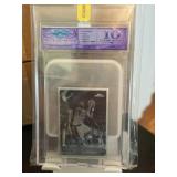 Kobe Bryant Chrome Mini Print Plate Graded 10