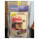 1980 Topps Pete Rose Graded 10-Comps $2,750!