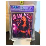 Olivia Rodrigo Neon Light Card Graded Gem 10