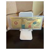 Homer Simpson Gold Bank Note $ BIll