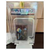Mickey Mantle Photo Negative Card Graded 10