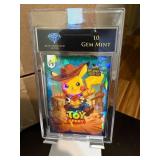 POKEMON Pikachu Toy Story Graded Gem Mint 10