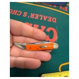 Case XX Orange Peel Bone Tiny Toothpick Pocket Kni
