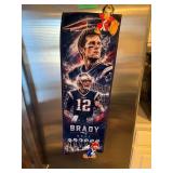 Tom Brady Goat Poster 24" x 8"