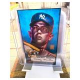 Mickey Mantle 1952 Topps Vampire 24 K Gold Leaf