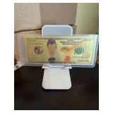 Butt Head Gold Foil $100 Bill