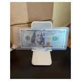 Silver Gold Foil $100 Ben Frankin Bill