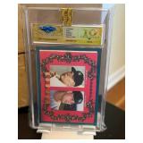 MIckey Mantle Roger Maris Bat Card Graded 10