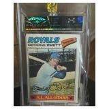 1977 Topps George Brett Graded Near Mint 8
