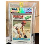 1977 Topps Pete Rose Graded Gem Mint 10