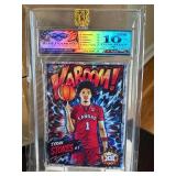 Tyran Stokes Kansas KABOOM Graded Gem Mint 10