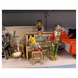 Lil Abner Band Vintage Unique Art Tin Wind-Up Toy