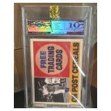 Babe Ruth Post Cereal/Sinclair Gas Trade Card -10