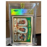 1972 Topps 71 RBI Leaders Hank Aaron Graded Gem 10