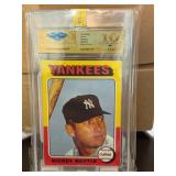 Mickey Mantle 1975 Topps Style Graded Gem Mint 10