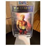 Donald Trump "Rocky" Boxing Card Slabbed