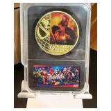 Spider-Man Homecoming Gold Coin Black Slab