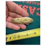 Risque Lady Gold Embossed Pocket Knife
