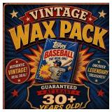 Wax Pack Vintage Mystery-Sealed-Unsearched