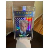 Donald Trump America 250 Signarture Refractor Slab