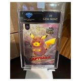 POKEMON Pikachu Capybara Graded Gem Mint 10