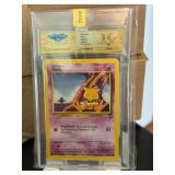 POKEMON Vintage ABRA Card Graded Gem Mint 10