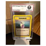 POKEMON Vintage 2000 Trainer Potion Graded 7