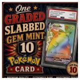 Pokemon Graded 10 Mystery Slabbed card-unsearched