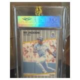 1989 Fleer Bo Jackson Graded Gem Mint 10