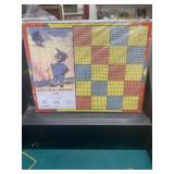 Baseball-Black A Rare Vintage Unused Punchboard