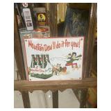 Mountain Dew Porcelain Sign Dated USA 1964
