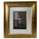 James Mooney "Flamingo Road II" Oil On Board