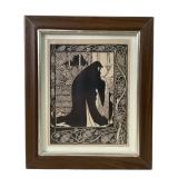 Aubrey Beardsley "Queen Guenever as a nun"