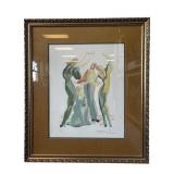 Salvador Dali "La Danse" Signed Lithograph