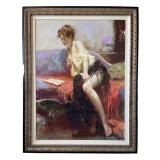Signed Pino Daeni ï¿½ After Midnight ï¿½ Giclee