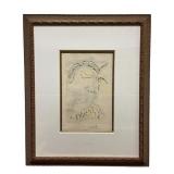 Salvador Dali ï¿½Behold Thou Art Fairï¿½ Etching