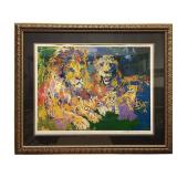 LeRoy Neiman "Lions Pride" Signed Lithograph