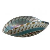 FORNACE FERRO MURANO GLASS SHELL BOWL
