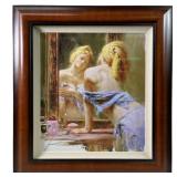 PINO DAENI "Morning Reflections" Giclee On Canvas
