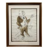 WILLIAM GROPPER "THE ORATOR" (INQUISITOR) INK ON