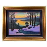 Bill Jewell " Evening Colors - Emerald Bay"