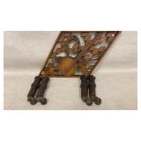 Antique Small Wheels,Mid Century Banjo Wall Art