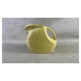 Vintage FIESTA Yellow Disk Pitcher