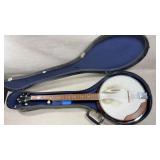 Vtg Five String Banjo - with Hard Case