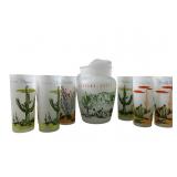 Blakely Oil & Gas Arizona Glasses & Pitcher Set
