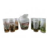 Blakely Oil & Gas Arizona Pitcher & Glasses