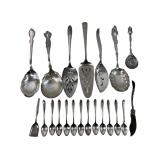 Assorted Silver Plated Flatware